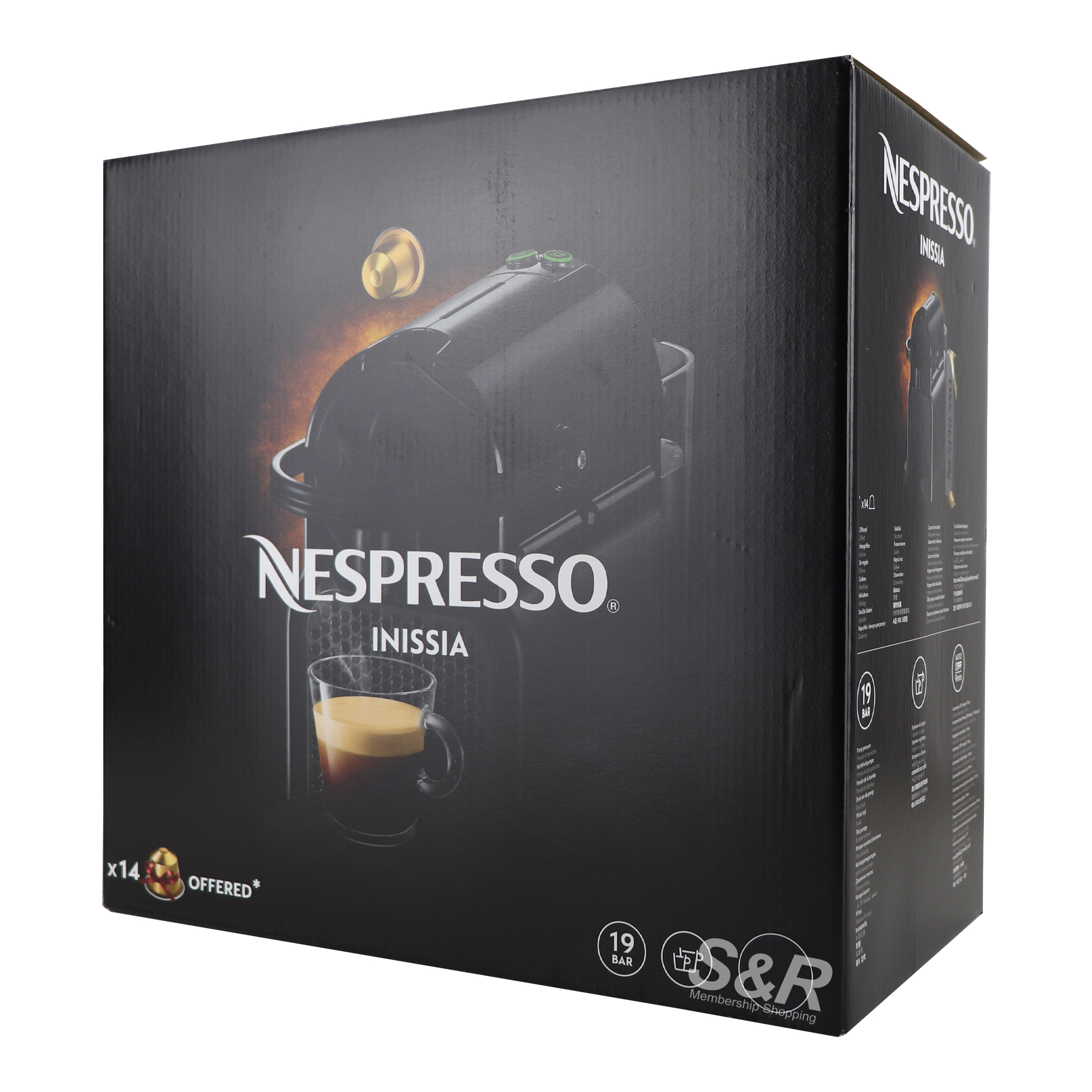 Nespresso Inissia Black